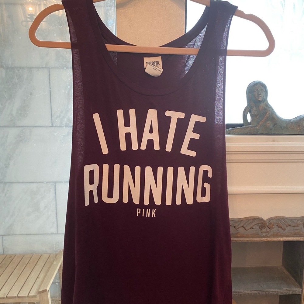 I Hate Running Tank - 2 available - Picture 2 of 7